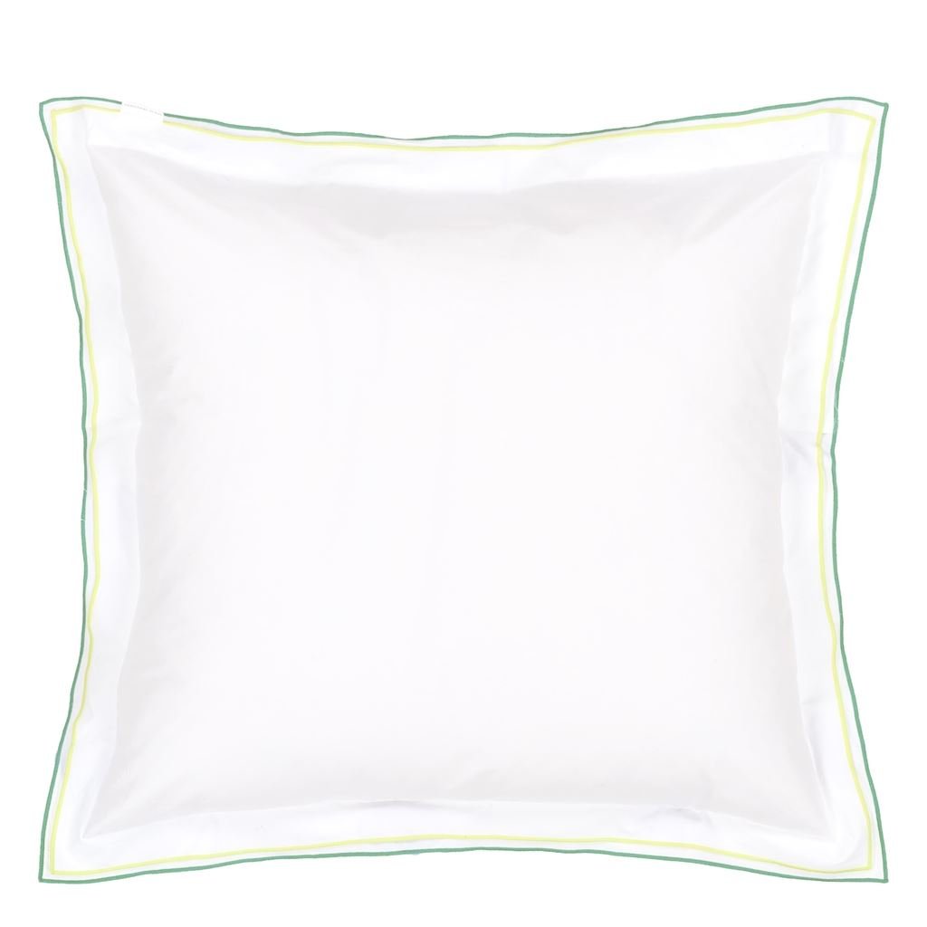 Astor - Aqua & Acacia - European - Pillowcase - 65x65cm