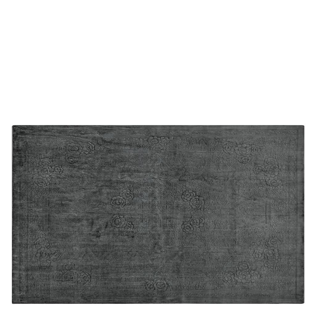 Vintage Overdyed Rug Slate 237 x 295cm