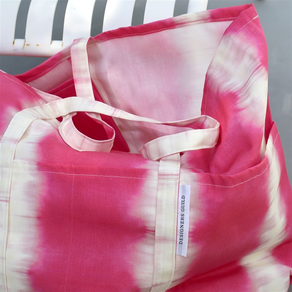 Savine Fuchsia Beach Bag