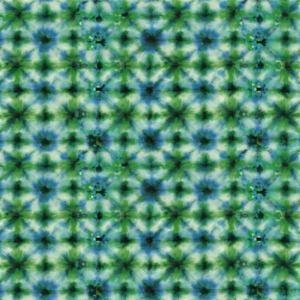 shibori - emerald