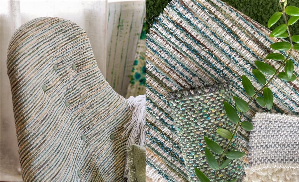 STRIPED & CHECKED DECORATIVE WEAVES