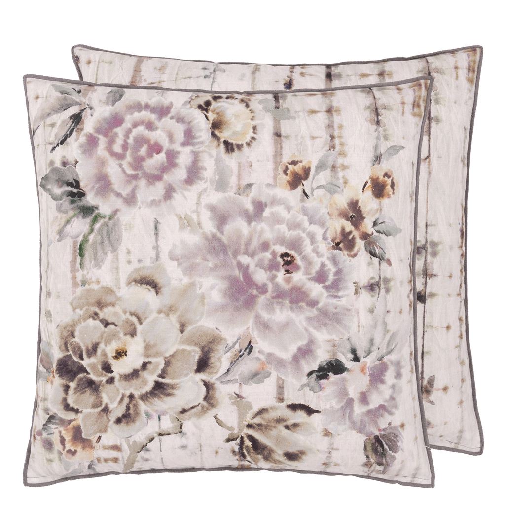 Kyoto Flower Slate Cushion