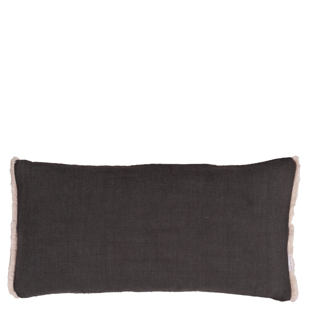 Sakiori Graphite Cushion - Reverse