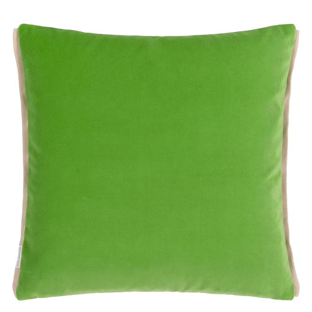 Varese Fuchsia Malachite Cushion - Reverse