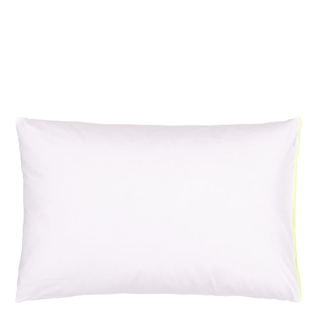 Astor Lime Standard Pillowcase