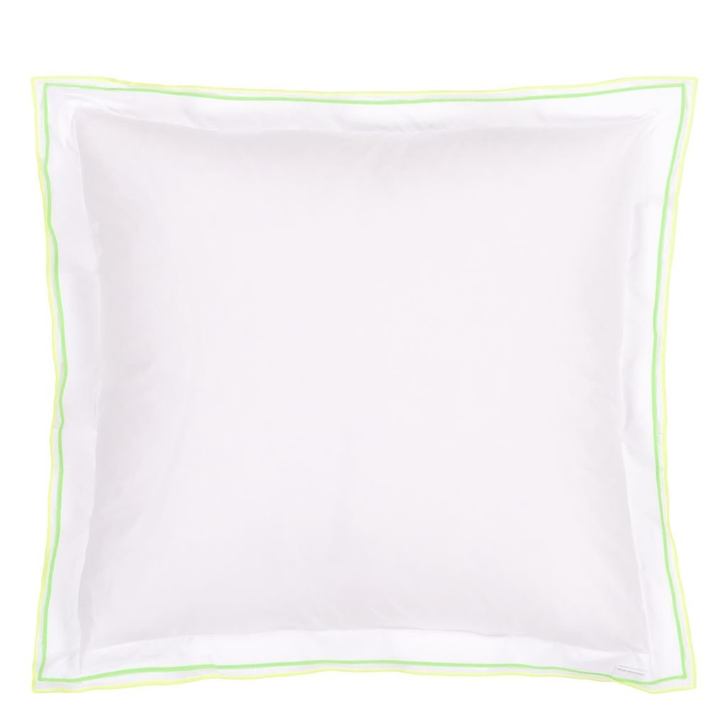 Astor Lime European Pillowcase