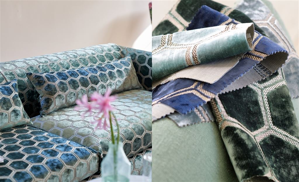 GEOMETRIC UPHOLSTERY FABRICS