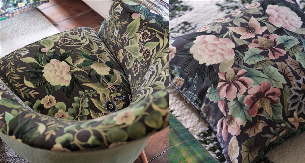 FLORAL UPHOLSTERY FABRICS