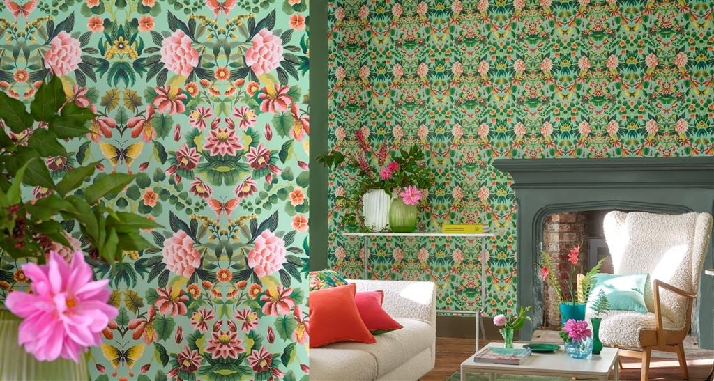 FLORAL WALLPAPER