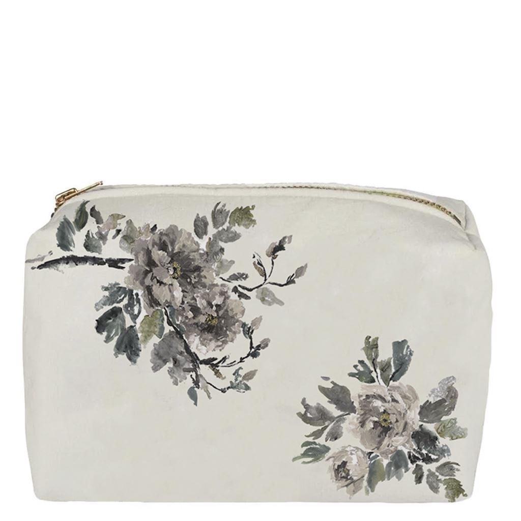 Shanghai Garden Ecru Large Washbag