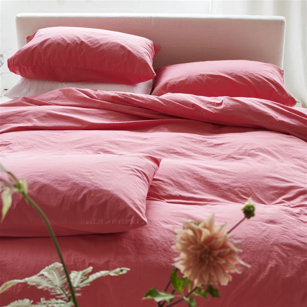 Loweswater Geranium Organic Cotton Bed Linen