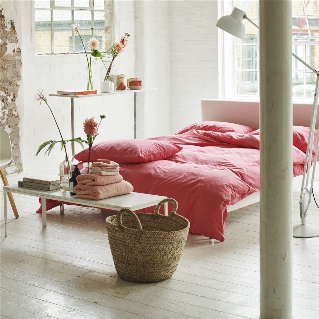 Loweswater Geranium Organic Cotton Bed Linen