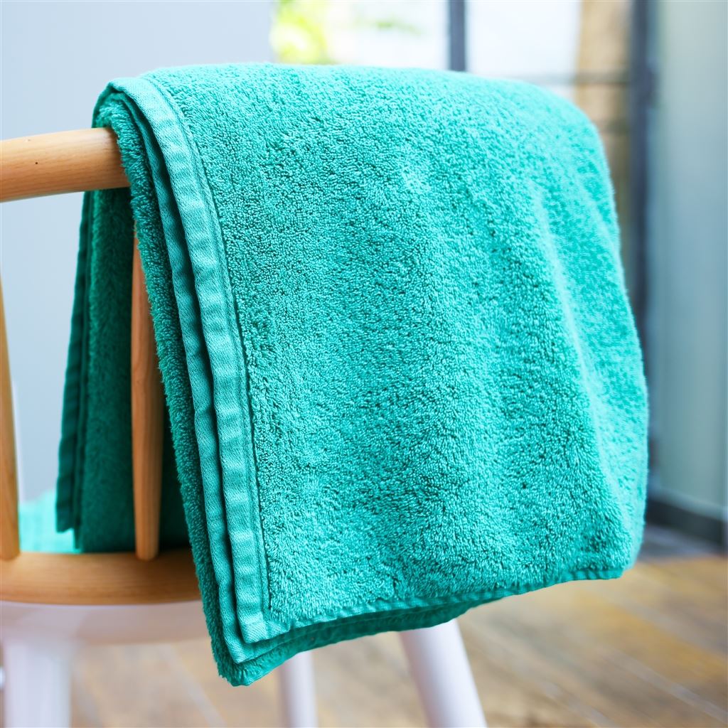 Loweswater Viridian Organic Cotton Towels