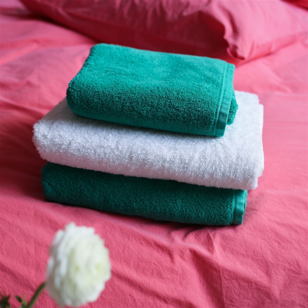 Loweswater Viridian Organic Cotton Bath Mat