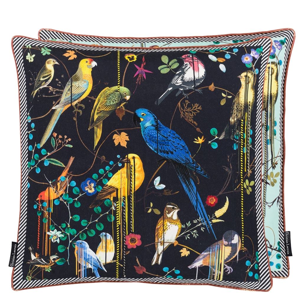 Birds Sinfonia Crepuscule Cushion