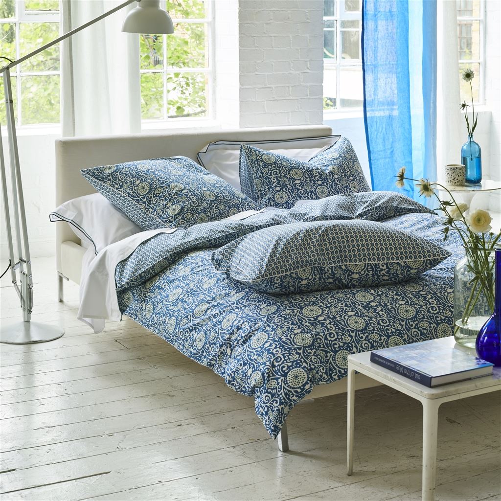 Shaqui Cobalt Pillowcases