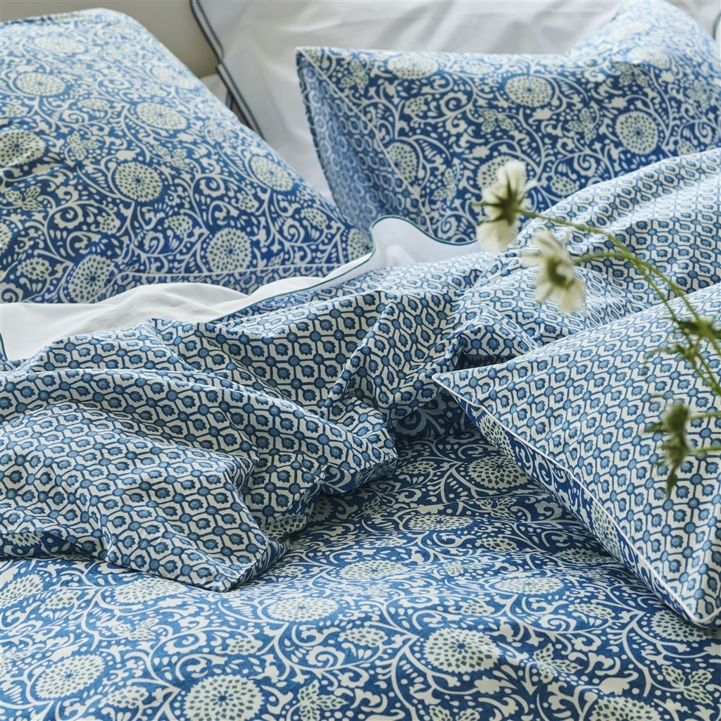 Shaqui Cobalt Pillowcases