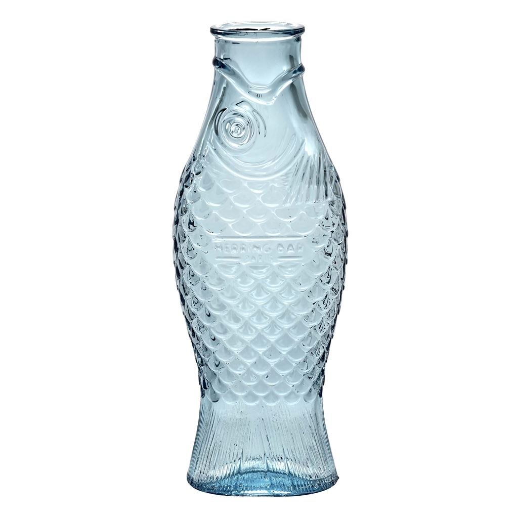 Fish & Fish Bottle Blue 