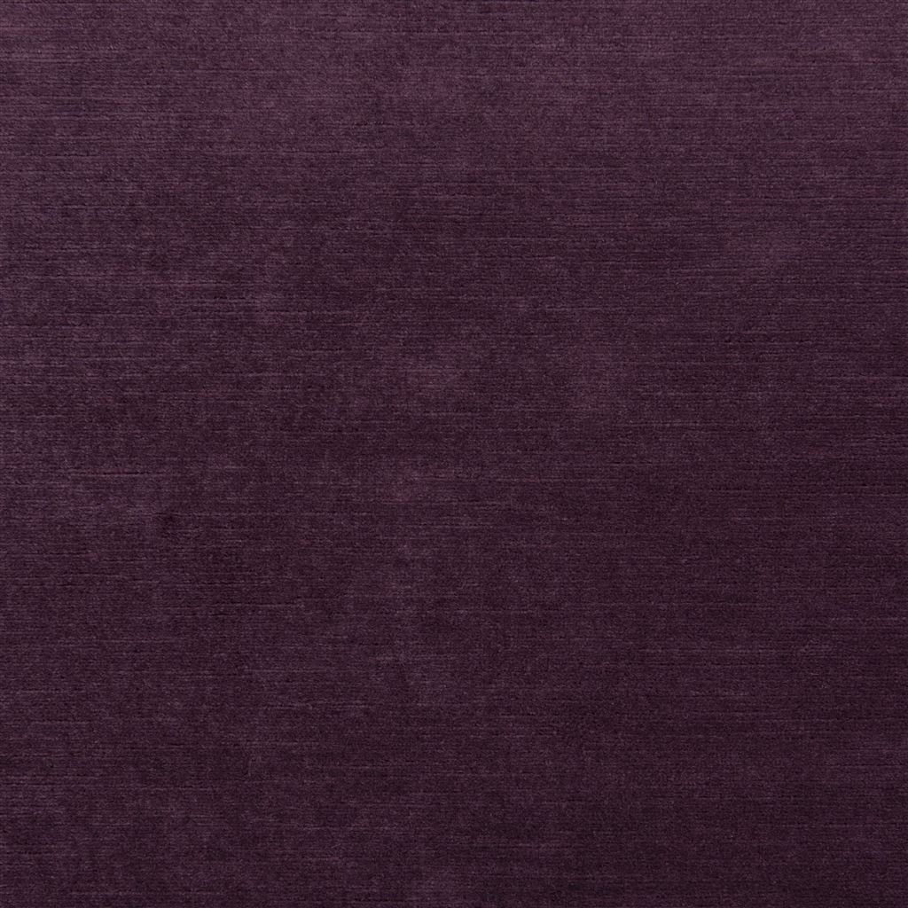 linen velvet - aubergine