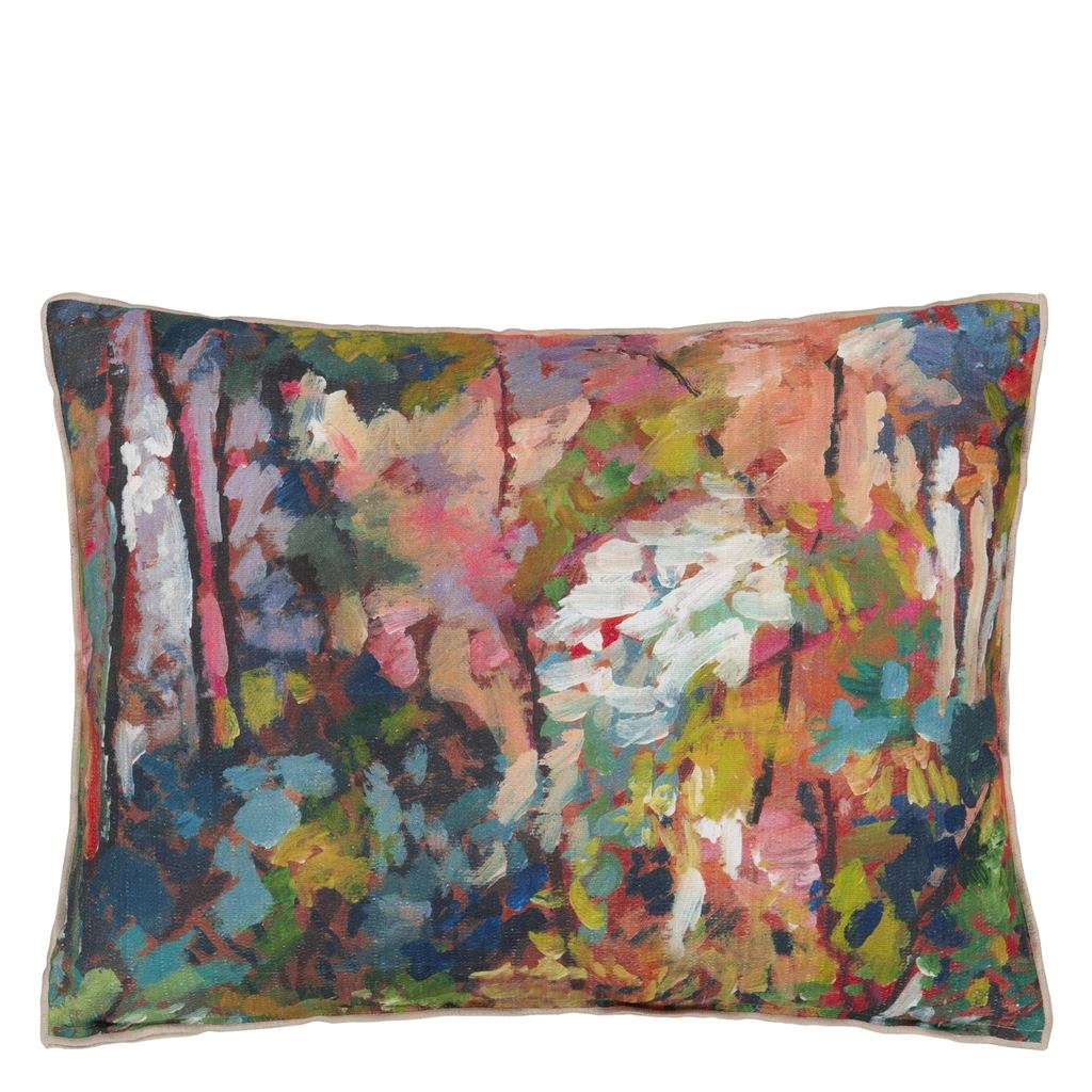 Foret Impressionniste Forest Cushion