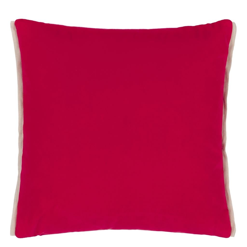 Varese Scarlet & Bright Fuchsia Cushion
