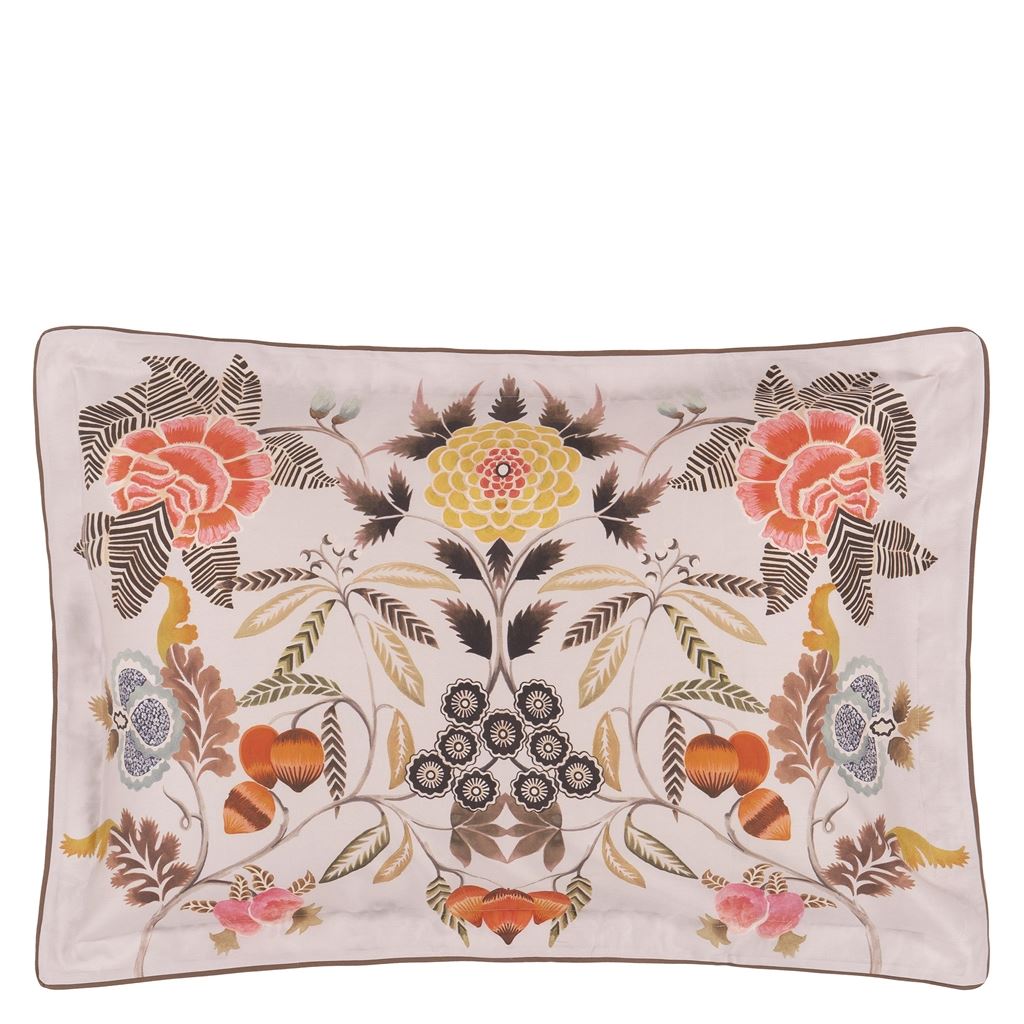 Brocart Decoratif Sepia Standard Sham