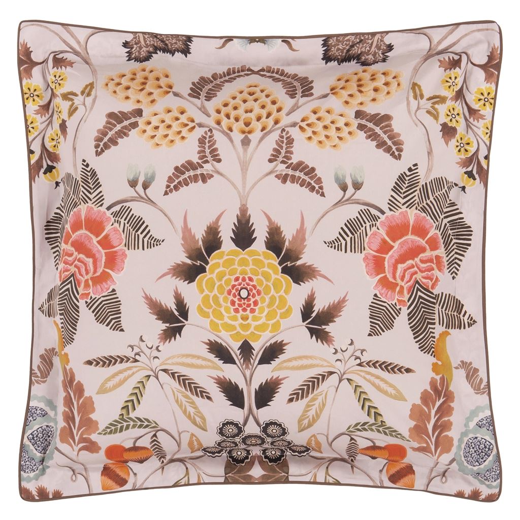 Brocart Decoratif Sepia European Sham