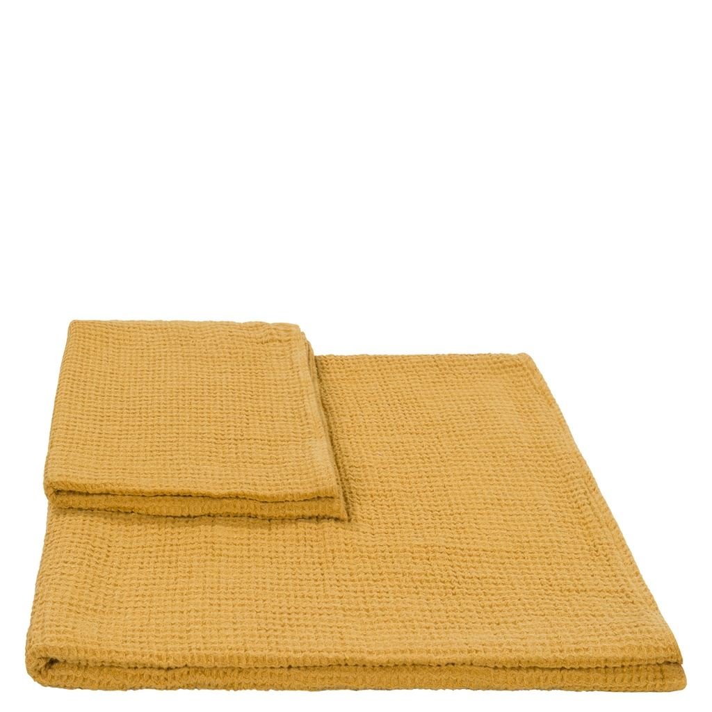 Moselle Ochre Hand Towel