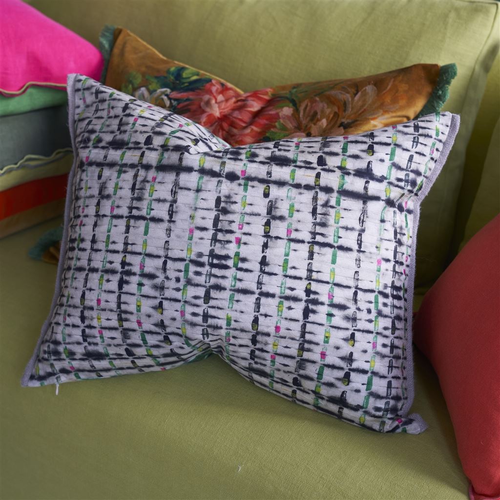 Parquet Batik Forest Cotton Cushion