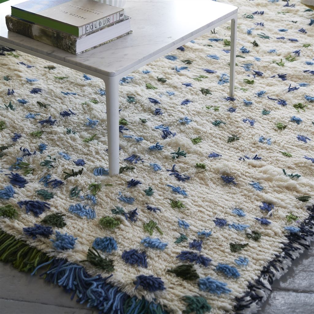 Tapis Valais Cobalt 