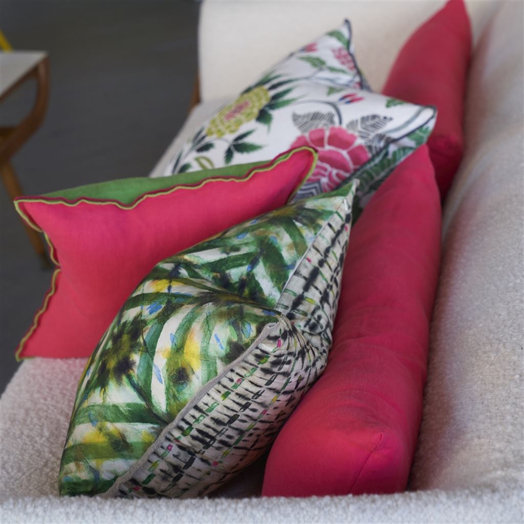 Parquet Batik Forest Decorative Pillow 
