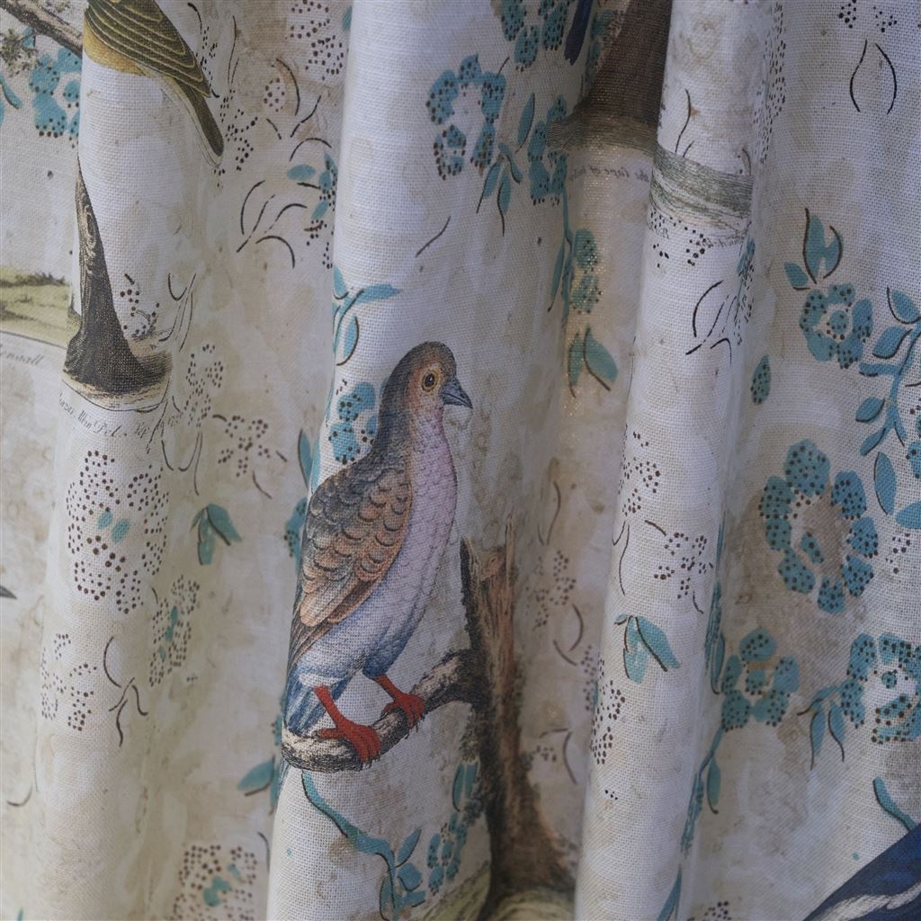 Wallpaper Birds Parchment