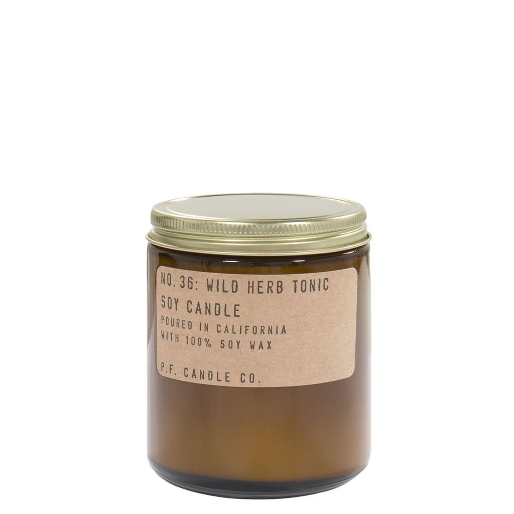 P.F Wild Herb Tonic Standard Jar Candle 