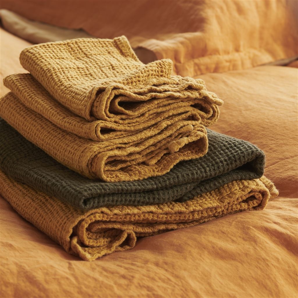 Moselle Ochre Towels