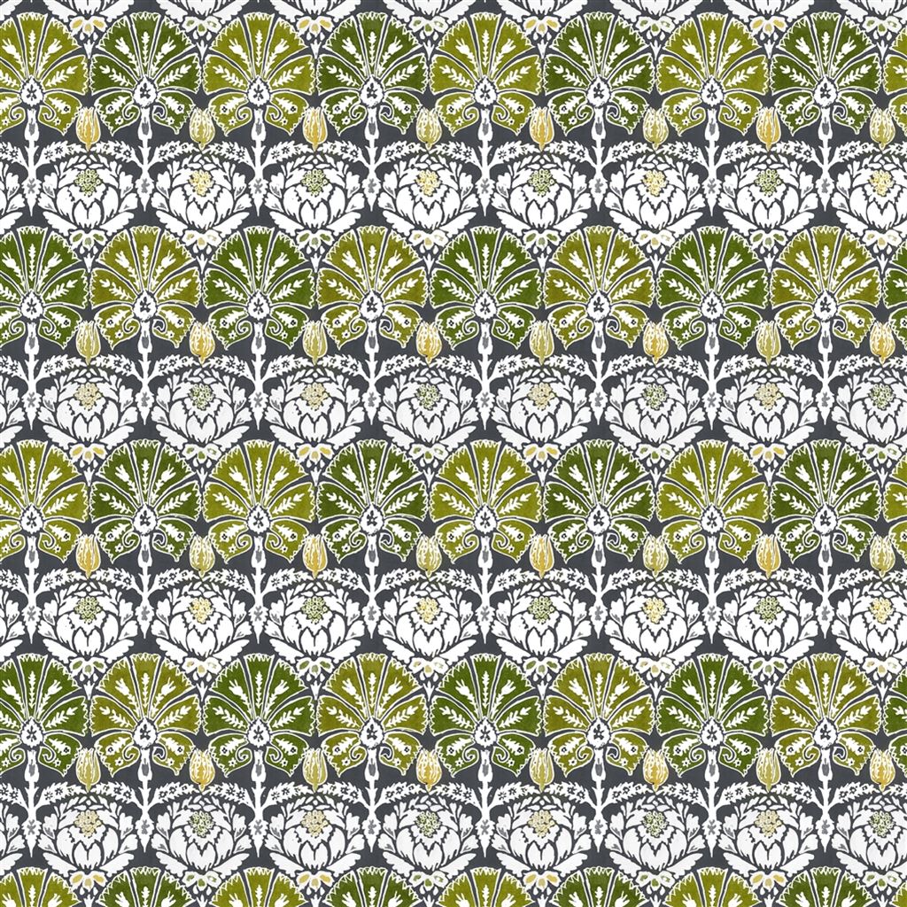 ottoman damask - forest