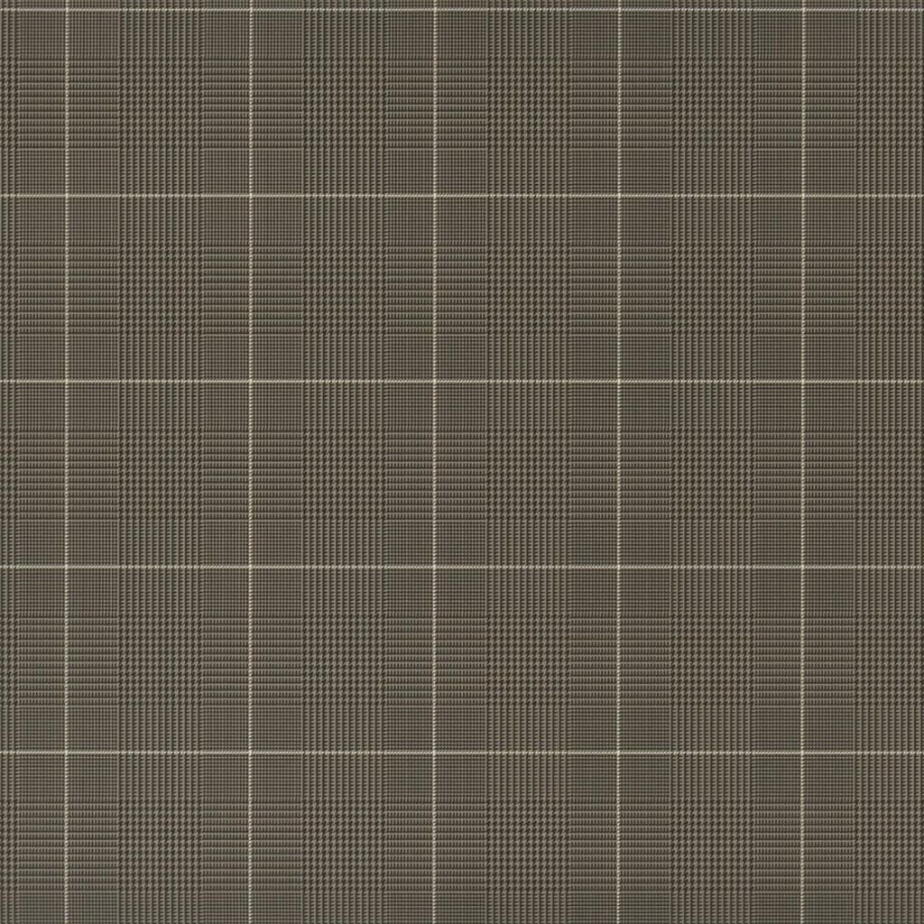 Egarton Plaid - Gunmetal Black Large Sample