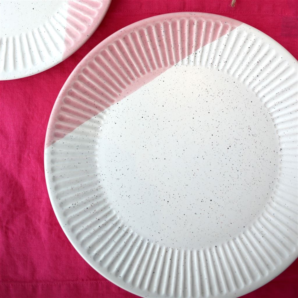 Quartz Rose Talia Salad Plate