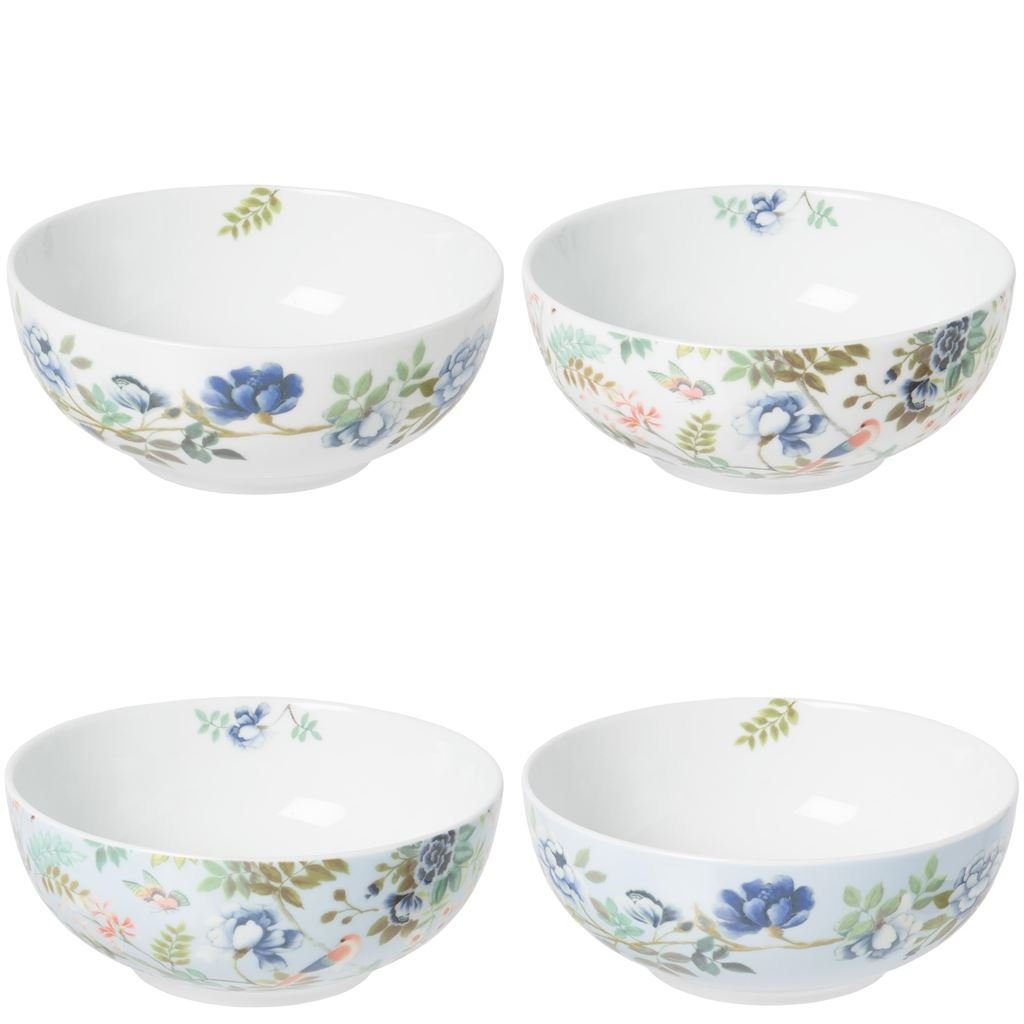CERDG0124 Porcelain de Chine set of 4 Cereal Bowls
