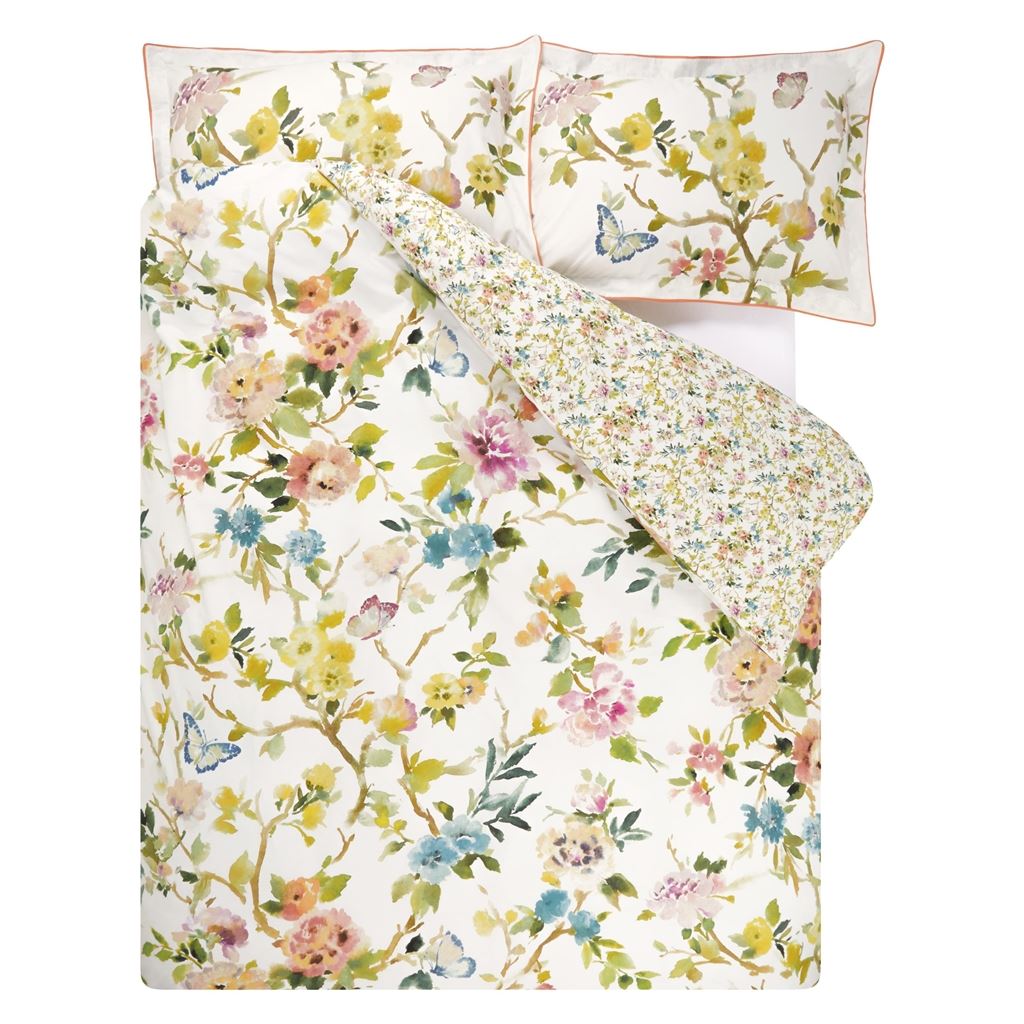 Fiore d'Acqua Peony Single Duvet Cover