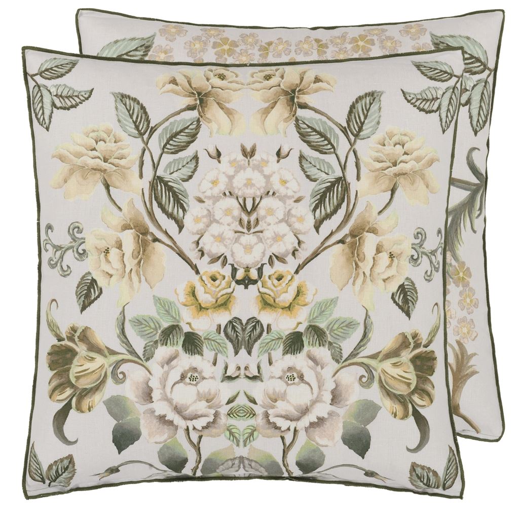 Eleonora Linen Cameo Cushion