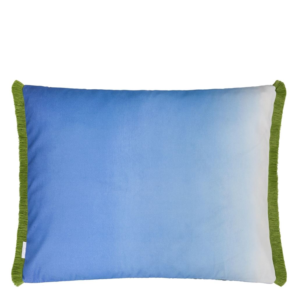 Giardino Segreto Cornflower Outdoor Cushion - Reverse