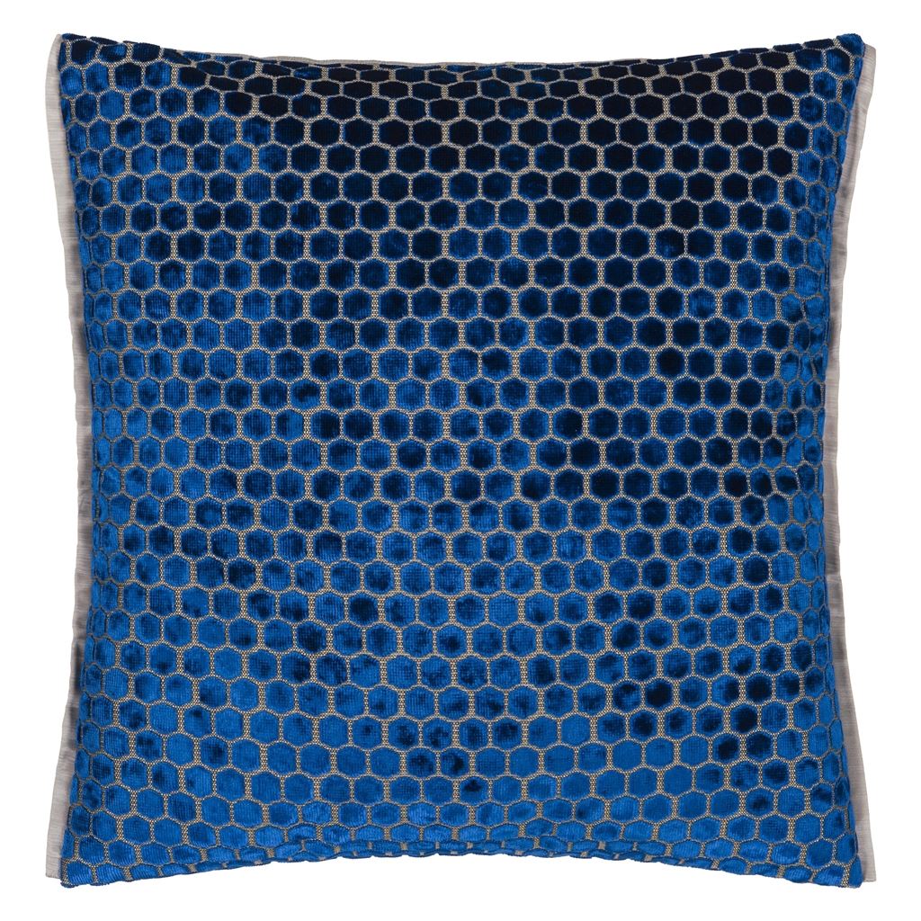 Jabot Cobalt Cushion