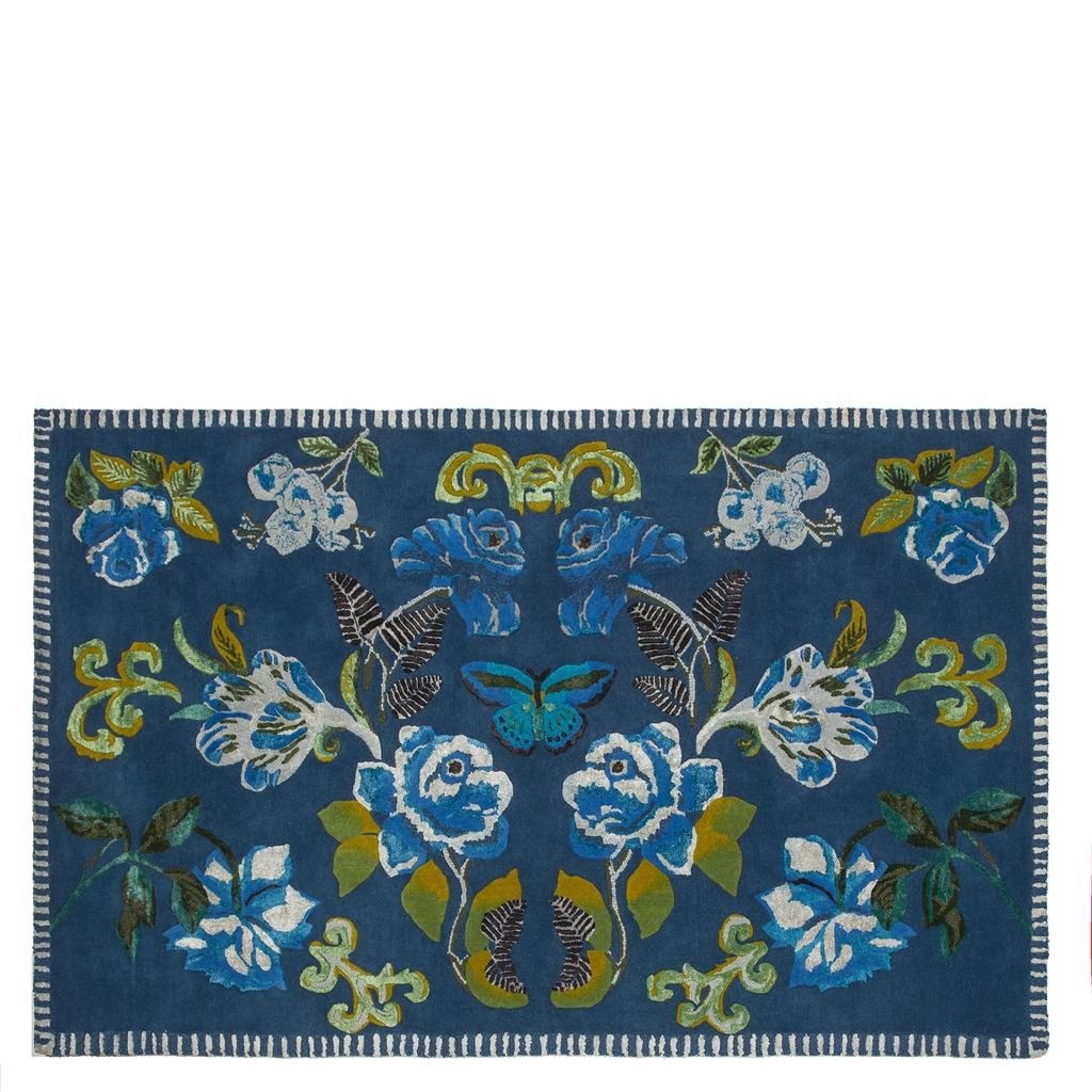 Eleonora Cobalt Standard Rug