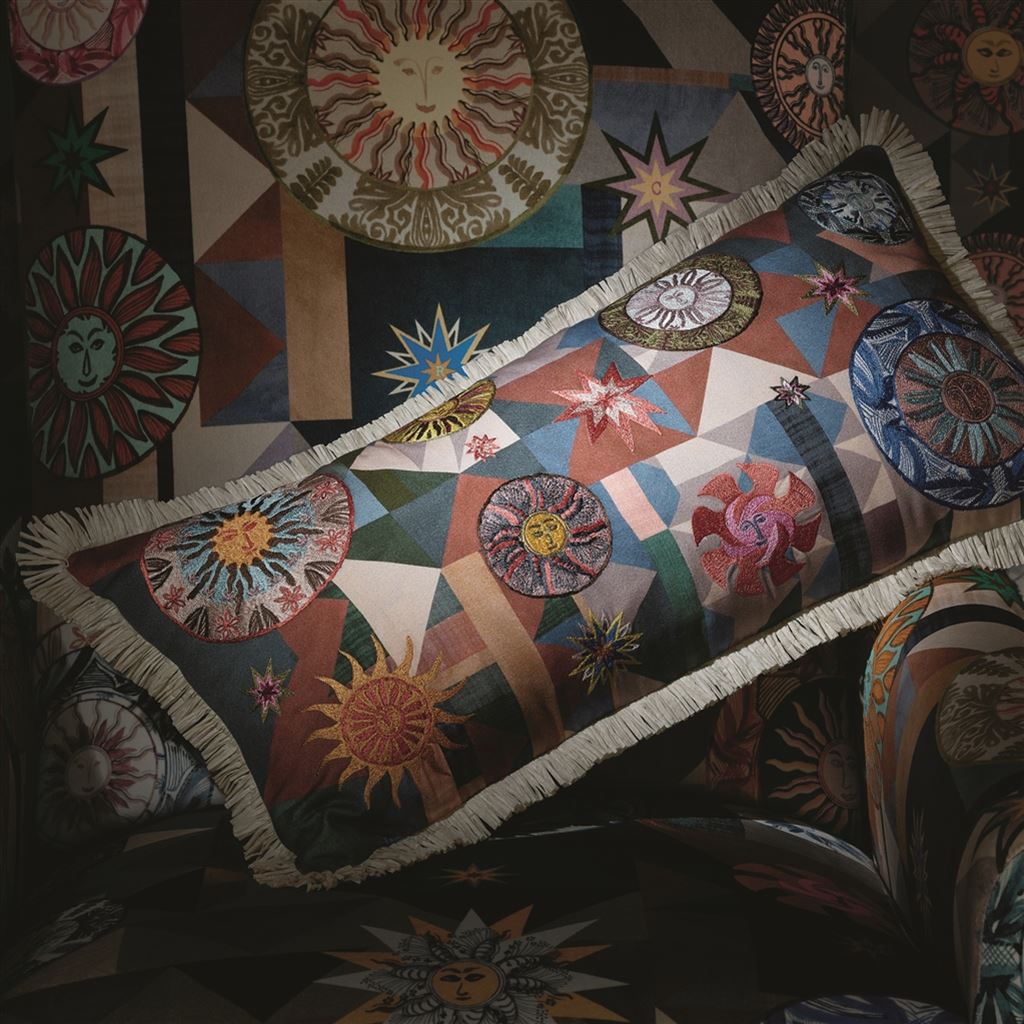Trinquetaille Terre Cuite Decorative Pillow