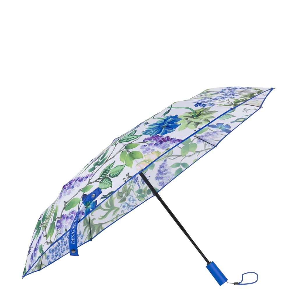 Eleonora Cobalt Compact Umbrella