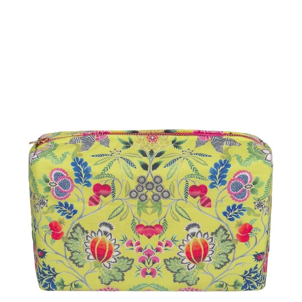 Brocart Decoratif Lime Medium Washbag