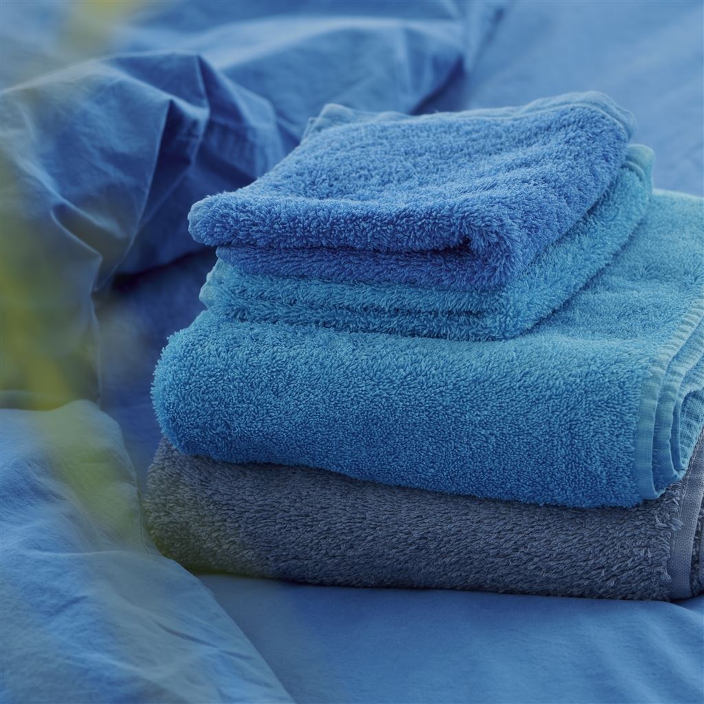 Loweswater Cobalt Towels