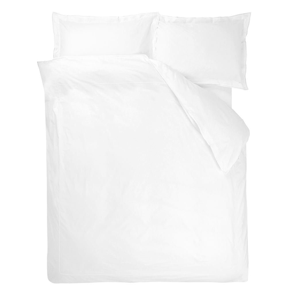 Astor White Double Duvet Cover