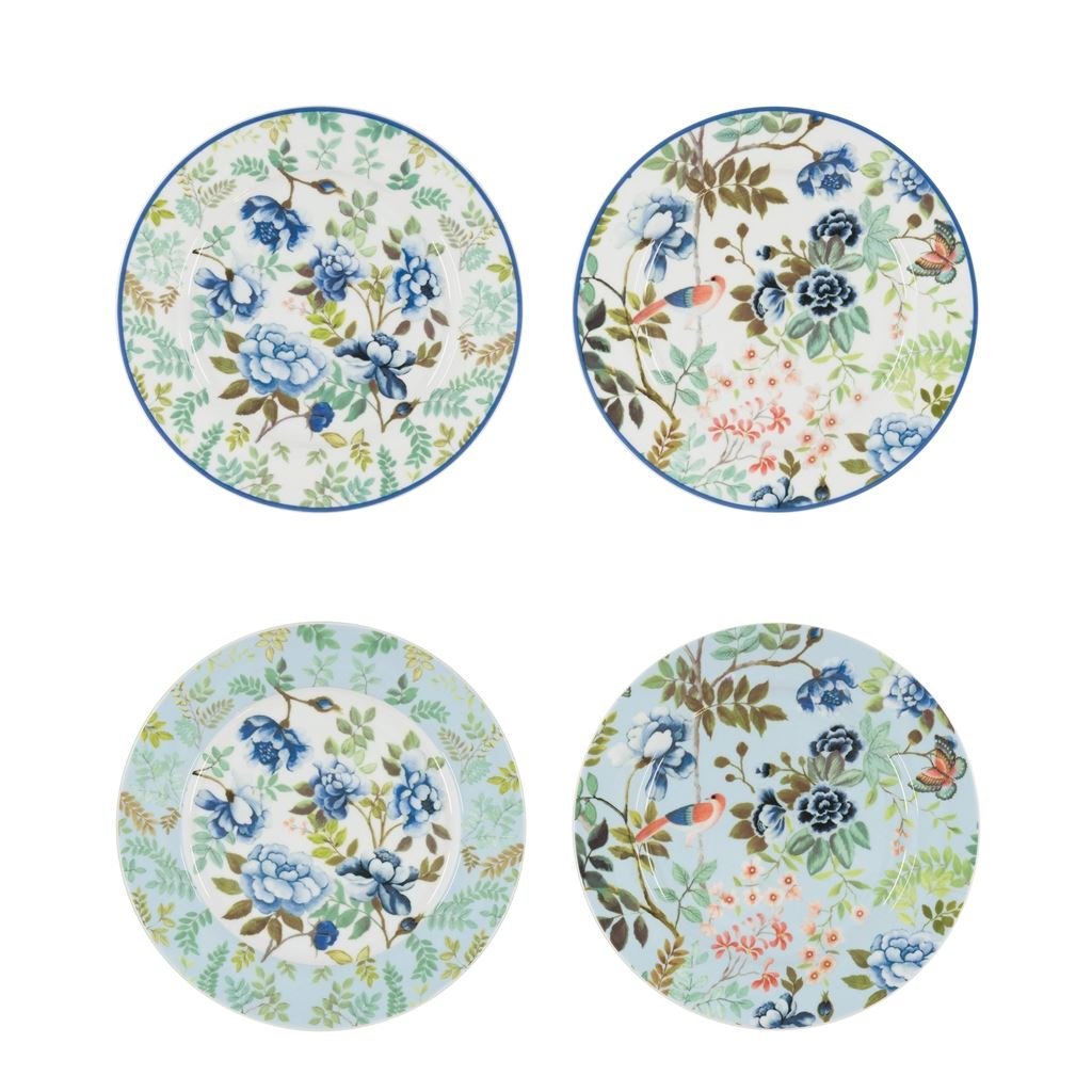 Porcelaine de Chine Side Plates Set Of 4