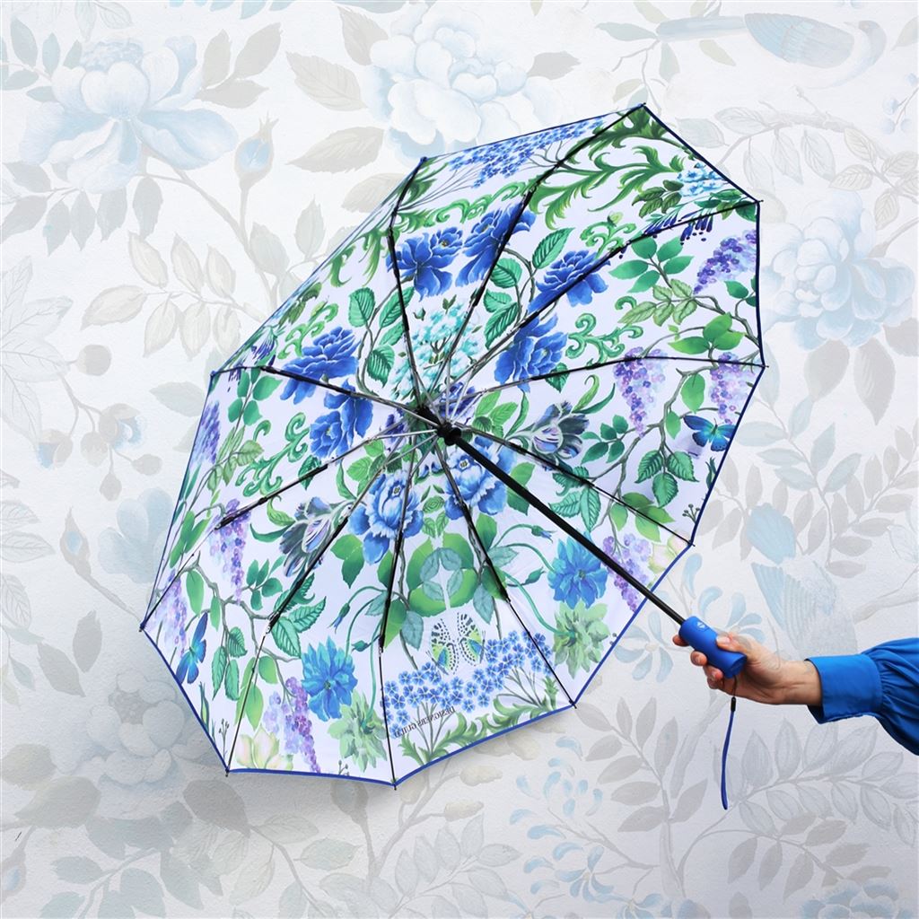 Parapluie pliant Eleonora Cobalt